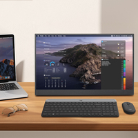 Écran externe secondaire portable OSCY 15,6 pouces, écran large FHD 16:10, compatible Type-C Airplay, panneau IPS, haut-parleur intégré