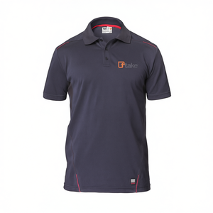 เสื้อโปโลแขนสั้นสีเทา XS ชุดทำงาน - Product Image 2
