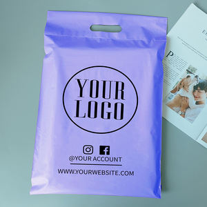 カスタムロゴ印刷 ハンドル付きプラスチック包装衣類配送バッグ ポリメーラーバッグ - Product Image 5