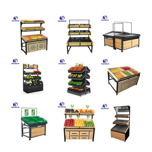 Exhibidor de Frutas Personalizado <span class=keywords><strong>Heda</strong></span> OEM/ODM para Tienda, Exhibidor Comercial para Supermercado, Exhibidor de Frutas y Verduras para Estante - Product Image 6