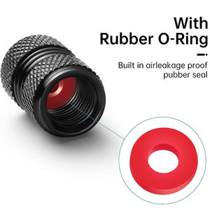 ฝาครอบจุ๊บลมยางรถยนต์แบบมีโลโก้สั่งทำ สำหรับรถยนต์ KIA NIRO Rio Sportage Sorento Soul <span class=keywords><strong>Stinger</strong></span> K900  อะไหล่รถยนต์ใหม่ - Product Image 4