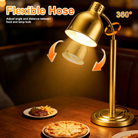 Lampe de maintien au chaud pour buffet, présentoir chauffant pour poulet frit, frites et beignets, lampe chauffante pour aliments