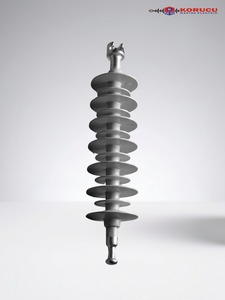 Aislante de Suspensión de Goma de Silicona Compuesta para Líneas de Transmisión Eléctricas Industriales de 36kV 40kN, Tipo Bola - Product Image 1