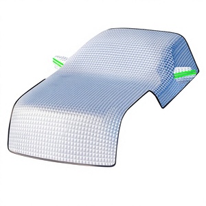 Housse de <span class=keywords><strong>pare</strong></span>-<span class=keywords><strong>brise</strong></span> de <span class=keywords><strong>voiture</strong></span> pliable, matériau PEVA, <span class=keywords><strong>protection</strong></span> hivernale toutes saisons, tailles personnalisées disponibles - Product Image 1