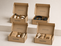 Boîte d'expédition en carton ondulé réutilisable personnalisée avec laminage mat et logo imprimé sur emballage en papier kraft