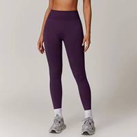 Soutien-gorge de sport pour femme de haute qualité et pantalon taille haute élastique, couleur unie, séchage rapide, respirant, best-seller