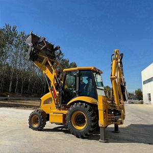 Nouveau modèle diesel mini pelleteuse compacte chargeur 4x4 vente de machine de terrassement - Product Image 5