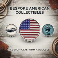 Broches souvenir drapeau américain personnalisées à bas prix, échantillonnage rapide, design gratuit, bijoux de mode pour femmes, articles cadeaux souvenirs