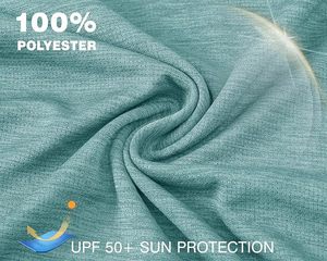 Haut de protection solaire UPF 50 pour <span class=keywords><strong>femme</strong></span>, à manches longues, <span class=keywords><strong>anti</strong></span>-<span class=keywords><strong>UV</strong></span>, séchage rapide, respirant, pour la randonnée, la course à pied et les activités sportives en extérieur - Product Image 5