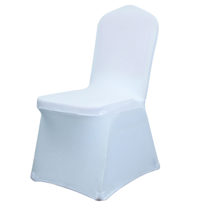 Blanc spandex <span class=keywords><strong>housse</strong></span> de <span class=keywords><strong>chaise</strong></span> <span class=keywords><strong>universelle</strong></span> pour les événements de mariage - Product Image 3