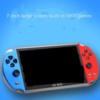 Console de jeu vidéo portable rétro X12 Plus 7 pouces 16 Go pour enfants, Android, 16 Go, 1500 mAh