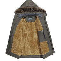 Manteaux d'hiver pour hommes grande taille, chauds, imperméables et coupe-vent, vestes en polaire pour hommes