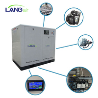 Chine Top10 marques de compresseurs d'air comprimé 30 KW 40 HP compresseur d'air à vis à entraînement par courroie pour machine à conduits