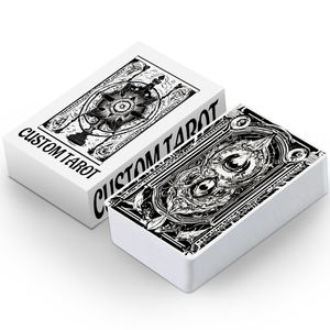 <span class=keywords><strong>Jeu</strong></span> <span class=keywords><strong>de</strong></span> cartes <span class=keywords><strong>de</strong></span> tarot personnalisé en usine, imperméable, impression CMJN, texture standard, usage familial, double boîte - Product Image 6