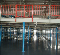 Plateforme en acier modulaire multi-niveaux sur mesure pour entrepôt, zones de picking, structure robuste pour plancher de mezzanine