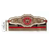 Étiquette de cigare feuille d'or en papier de haute qualité à bas prix Logo de cigarette imprimé personnalisé auto-adhésif