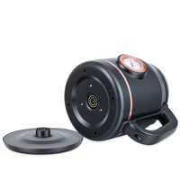 Hervidor de Agua Rápido RAF R.7209, 1500W, 1.5L, con Control de Temperatura, Apagado Automático, Enchufe VDE, Base Giratoria de 360° para Preparación de Bebidas en la Cocina