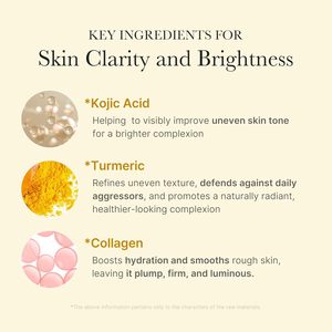 Spazzola Gratuita per Crema Notte al Collagene con Acido Kojico e Curcuma per la Cura del Viso e la Riduzione delle Rughe - Product Image 4