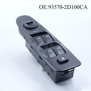 Interrupteur de fenêtre ABS neuf 93570-2D100CA pour Hyundai Elantra 2001-2006, modèle à montage direct - Product Image 4