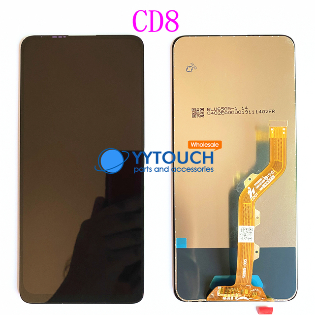 For Tecno Camon 15 Pro Cd8 Lcd Screen Complete Assembly