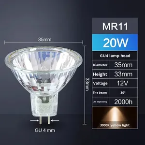 Bombilla LED Enchufable Regulable de <span class=keywords><strong>12V</strong></span> GU5.3 para MR16/<span class=keywords><strong>MR11</strong></span>, 20W/35W/50W - Product Image 6