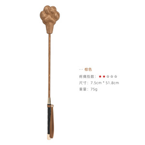 Accessoires SM en cuir satiné en forme de patte de chat pour le plaisir de claquant les mains, des articles amusants pour frapper les fesses et des jeux coquins pour femmes - Product Image 5