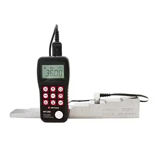 MT180 Melalui Lapisan PE EE Dua Mode Ultrasonic Thickness Gauge Meter untuk Logam Plastik Keramik Thickness Meter Tester