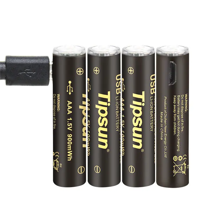 Palo — piles lithium-ion, rechargeables, aaa, usb, recharge usb