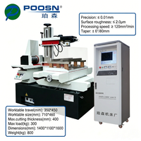Électroérosion à fil rapide CNC, WEDM haute vitesse avec contrôle automatique pour moules métalliques DK7745
