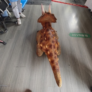 Étui en cuir pour robot chien Yushu, motif dinosaure Triceratops, avec fonction de personnalisation - Product Image 6