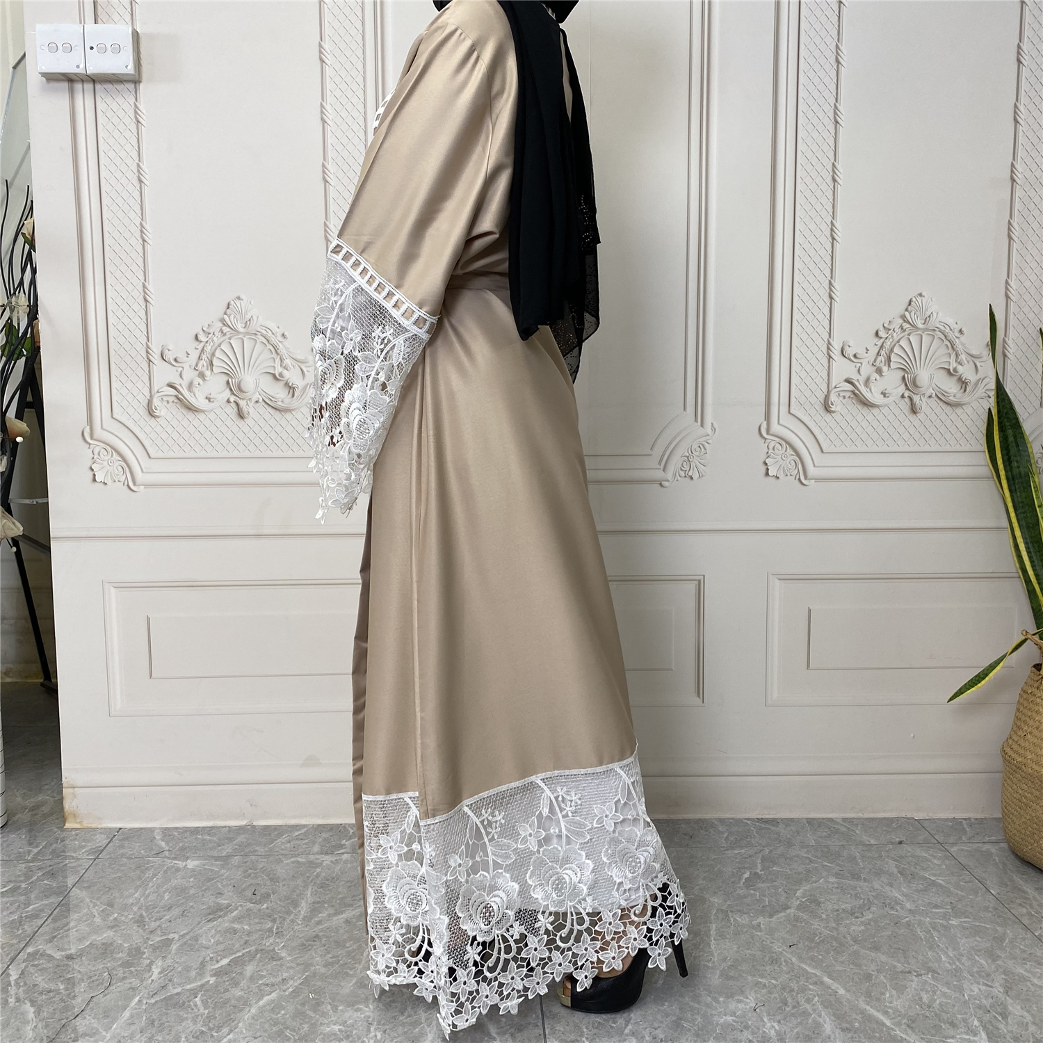 1528# Modern Traditional Clothing Abaya Fashion - CHAOMENG MUSLIM SHOP