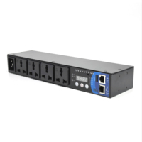 PDU intelligent 220V 10A Prise universelle 4 prises Surveillance et contrôle totaux MQTT/Modbus Automatisation industrielle Personnalisable