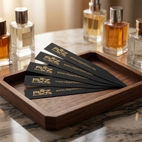 Bandes de test de parfum en papier de différentes tailles personnalisées, échantillonneurs de parfum, bandes olfactives pour tester les fragrances, carte-cadeau