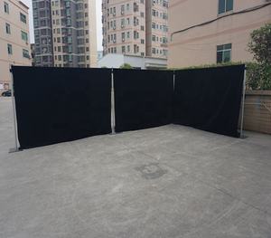 Kit de Telón de Fondo Divisor de Espacios, Ajustable de 3 a 23 pies de Altura, Portátil, con Tubos y Cortinas para Bodas y Eventos - Product Image 4