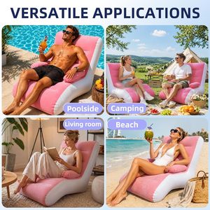 Sofá Inflable Moderno, Nuevo y en Stock, Elegante y Cómodo, Cama Plegable para Interiores, Banco de Aire para Uso en Exteriores - Product Image 5