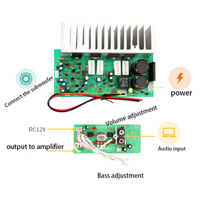 Bo mạch khuếch đại Mono KYYSLB 350W, loa siêu trầm công suất cao, tự lắp ráp, hoàn chỉnh, âm thanh nhạc chất lượng cao - Product Image 3