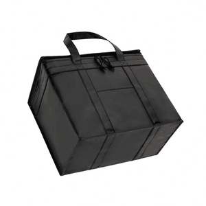 Sac isotherme en aluminium non tissé réutilisable de grande capacité, personnalisé et écologique, pour gâteaux, en gros, de la marque KAISEN - Product Image 3