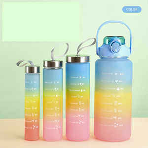 Botella <span class=keywords><strong>de</strong></span> Agua Motivacional Gc 4 en 1, Termo, Botellas <span class=keywords><strong>de</strong></span> Agua Motivacionales, Botella <span class=keywords><strong>de</strong></span> Plástico, Termo <span class=keywords><strong>Shaker</strong></span> - Product Image 4