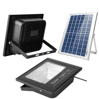 Projecteurs LED Projecteur Réflecteur de lumière Étanche IP67 Haute puissance 200W Stade Jardin Lampes solaires avec télécommande