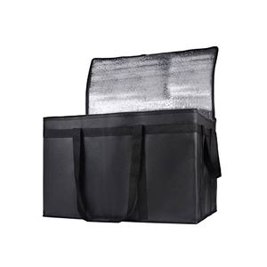 Bolsa Térmica Personalizada para Entrega de Alimentos, Bolsa Refrigerante para Pizza de Gran Capacidad, Bolsa Reutilizable de Tela No Tejida - Product Image 6