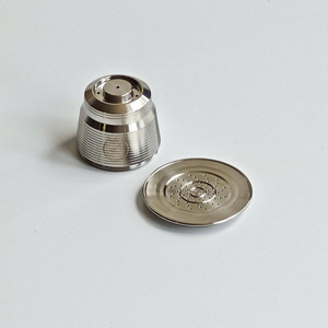 Capsules de café réutilisables en acier inoxydable prêtes à être expédiées, compatibles avec <span class=keywords><strong>Nespresso</strong></span>, 15 ml, capsules de café vides - Product Image 3