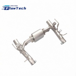 ระบบท่อไอเสียแบบ Catback วาล์วควบคุมประสิทธิภาพสูง SS304 สำหรับ Ferrari F8 Spider 3.9T V8 - Product Image 3