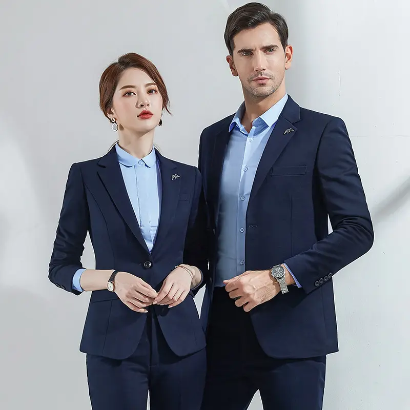 Good Quality Woman Front Desk Manager Workwear Uniform Business Office Suit