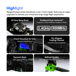Drone FPV longue portée pour l'extérieur, PNP, avec module d'alimentation intégré, vision numérique claire, GPS, équipement de vol pratique - Product Image 3