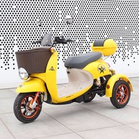 Scooter électrique à 3 roues sécurisé, scooter électrique, cyclomoteur, fournisseur chinois pour personnes âgées, femmes et enfants