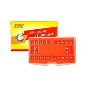 <span class=keywords><strong>Brackets</strong></span> orthodontiques <span class=keywords><strong>Roth</strong></span> 022 sphériques auto-ligaturants MBT 022 Classe II dentaire Garantie 1 an - Product Image 1
