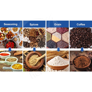 آلة طحن أوراق جافة من مسحوق المحيط الناعم للغاية ، ماكينة تجارية لطحن الأوراق الجافة والفلفل الحار بالكسافا - Product Image 6