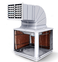 Refroidisseur d'air industriel FM pour extérieur, climatiseur industriel, refroidisseur d'air évaporatif, équipement pour serre