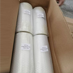 75 micron 30cm 60cm Vỏ nóng vỏ lạnh đôi in một mặt dtf cuộn phim thú cưng cho máy in truyền nhiệt - Product Image 1