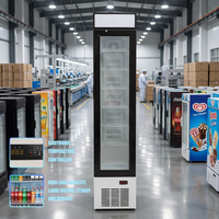 Vitrine de congélateur commercial de réfrigérateur  de qualité supérieure pour la campagne de magasin Pop Up de boissons